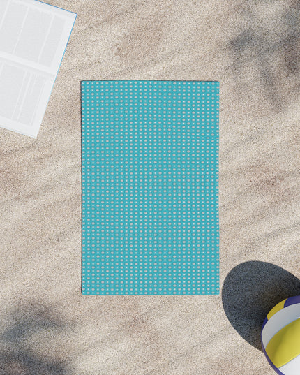 Tif Green Star-crossed Bodies Beach Towel, 18" x 27"