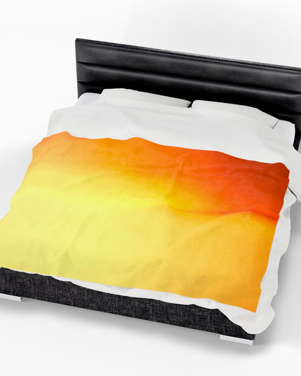 Phoenix Fade Velveteen Plush Blanket, 60" x 80"