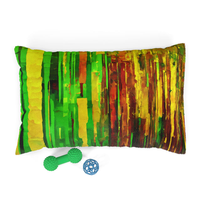 Striped Beta 28" × 18" Pet Bed