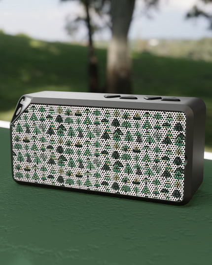 Mini Vintage Green Trees Jabba Bluetooth Speaker