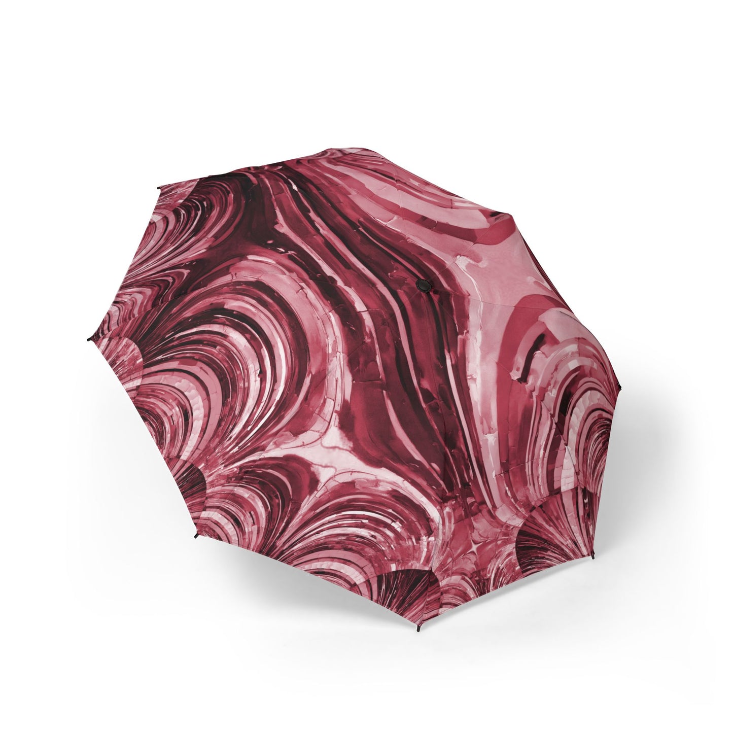Uzi Spiral Ruby Foldable Umbrella - Compact & Chic