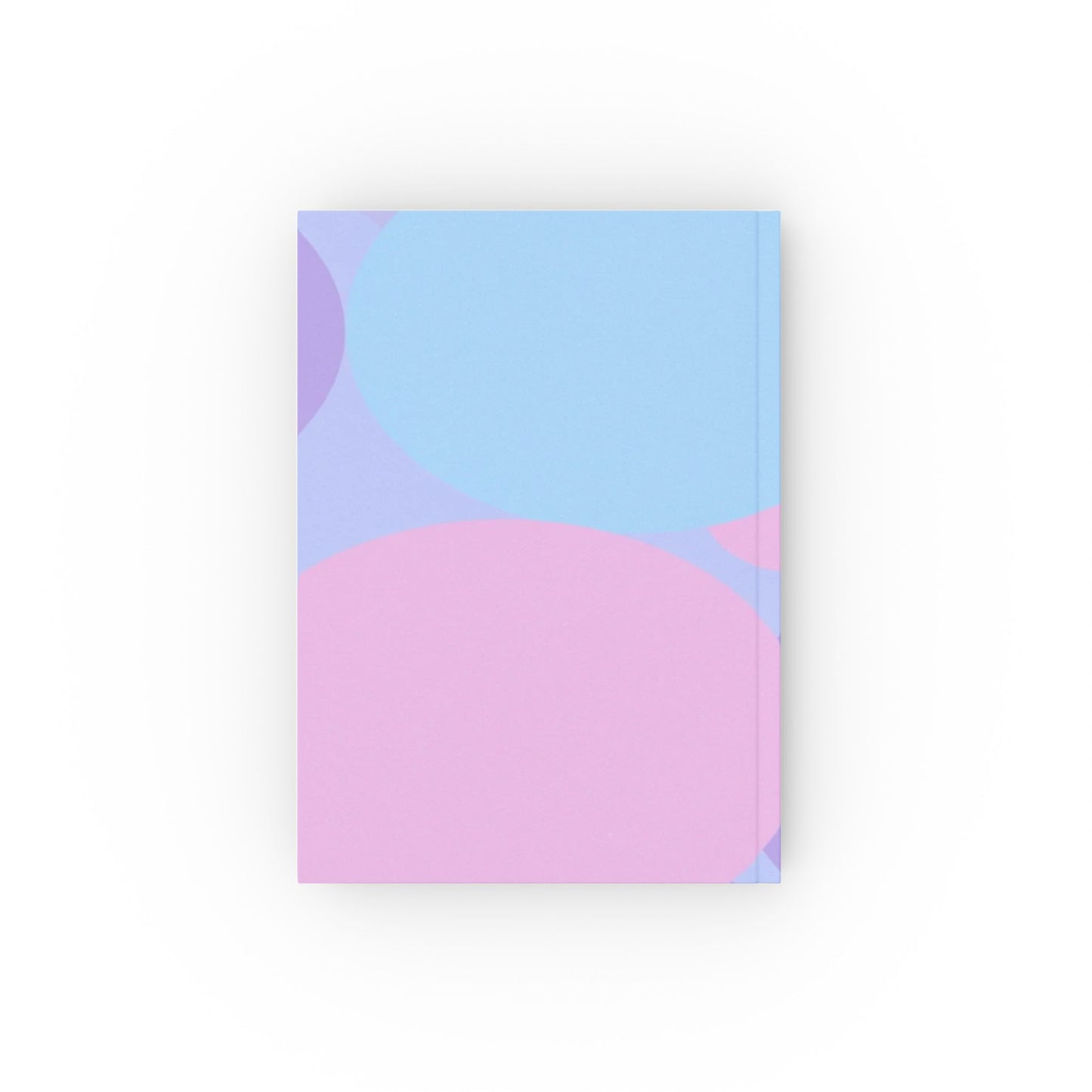 Pastel Purple and Mauve Patches 5.2" x 7.4" Hard Backed Journal with 128 blank pages