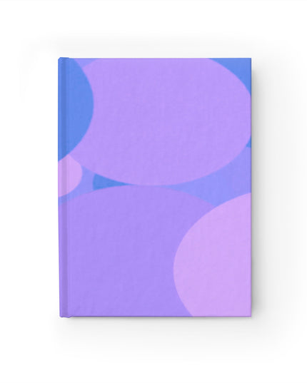 Pastel Purple Family Patches 5" x 7" Journal - 128 Ruled Line pages