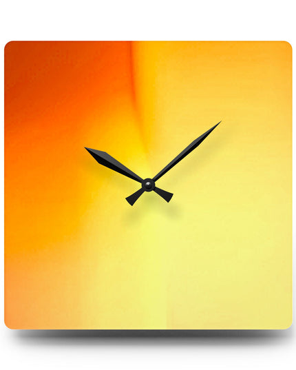 Phoenix Fade Acrylic Wall Clock, Round or Square, 10.75" x 10.75"
