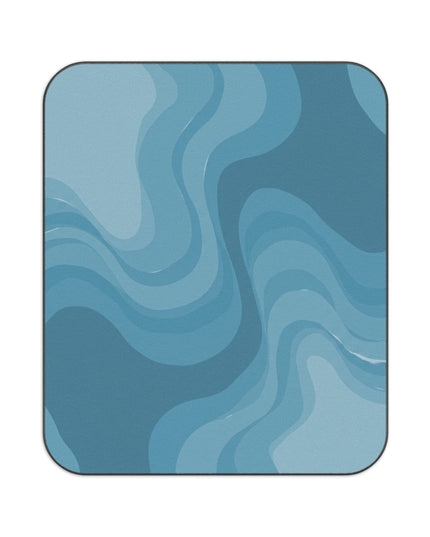 Sky Blue Wavey 61" × 51" Picnic Blanket