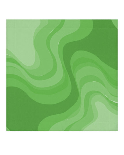 Greenie Meanie Wavey 13" x 13" Face Towel