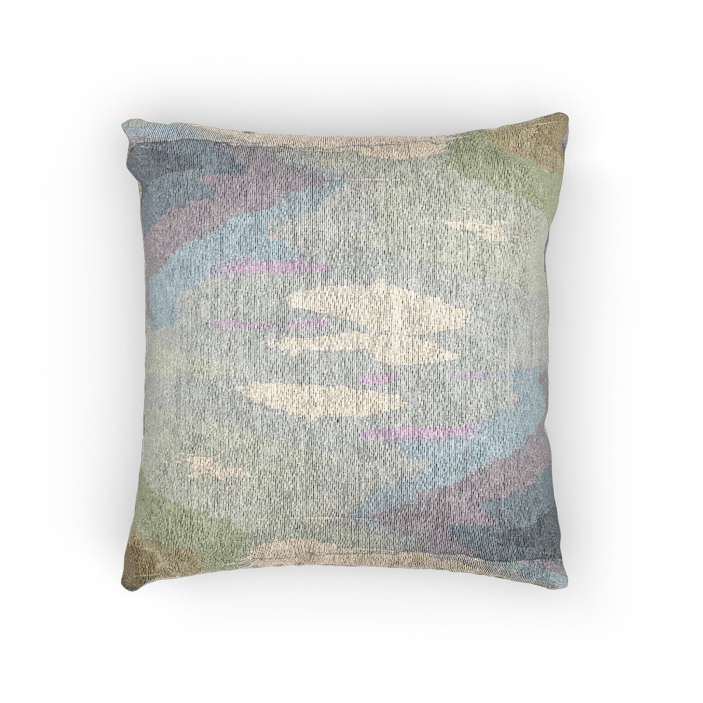 Lavender Sea Golden Fog Woven Pillow, 17" x 18"