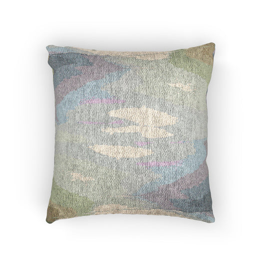 Lavender Sea Golden Fog Woven Pillow, 17" x 18"