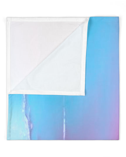 Wine Sea Blue Fog Baby Swaddle 30″×40″ Blanket