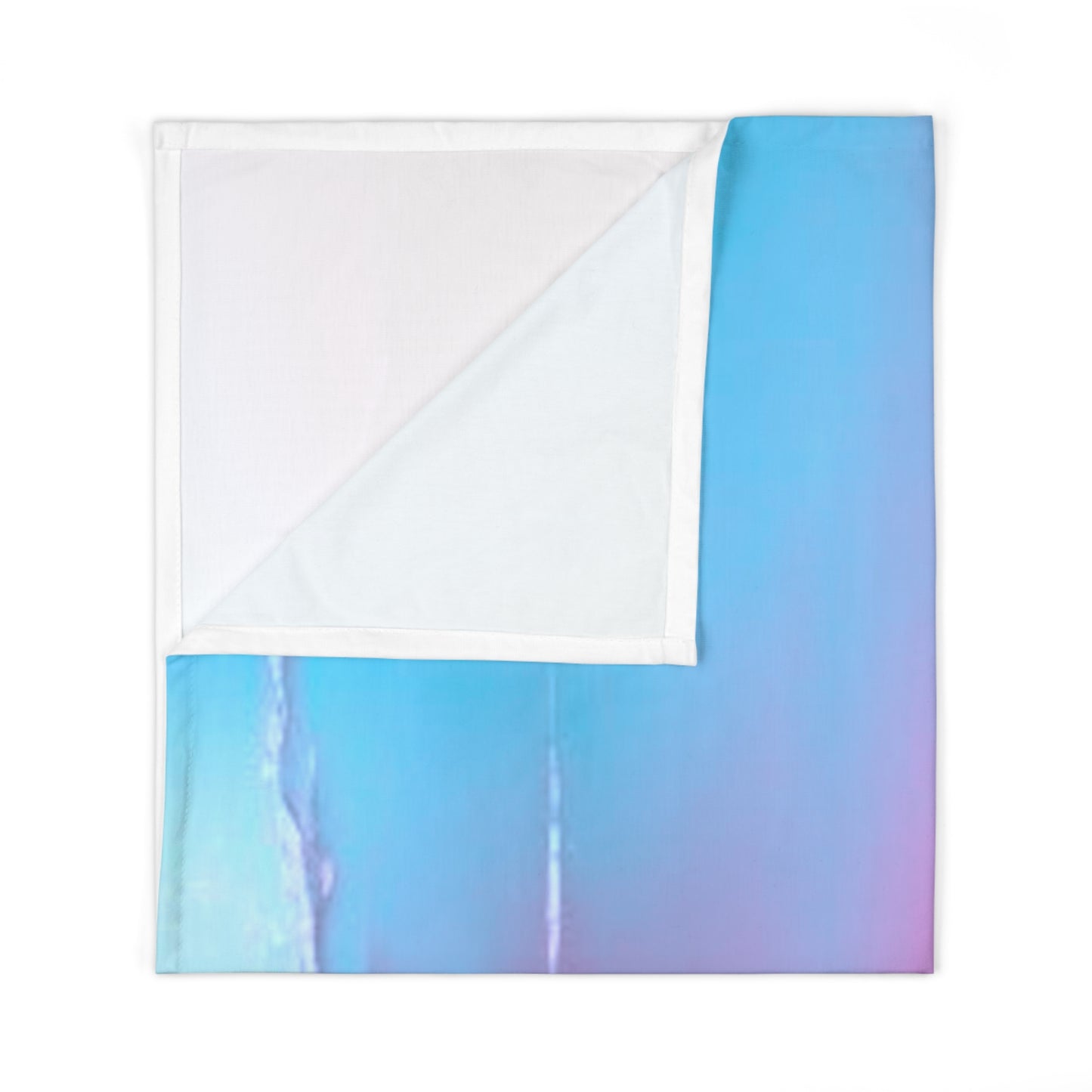 Wine Sea Blue Fog Baby Swaddle 30″×40″ Blanket