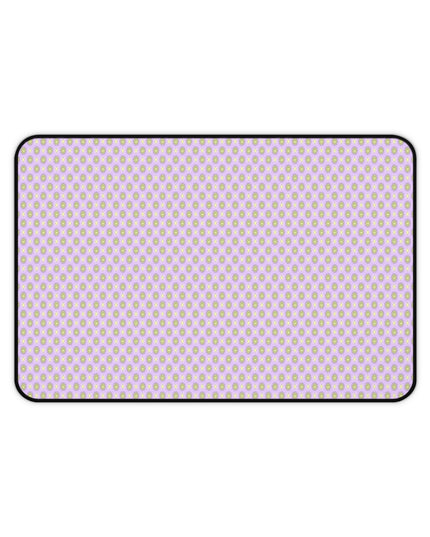 Magenta Star-crossed Bodies Desk Mat, 12" x 18"