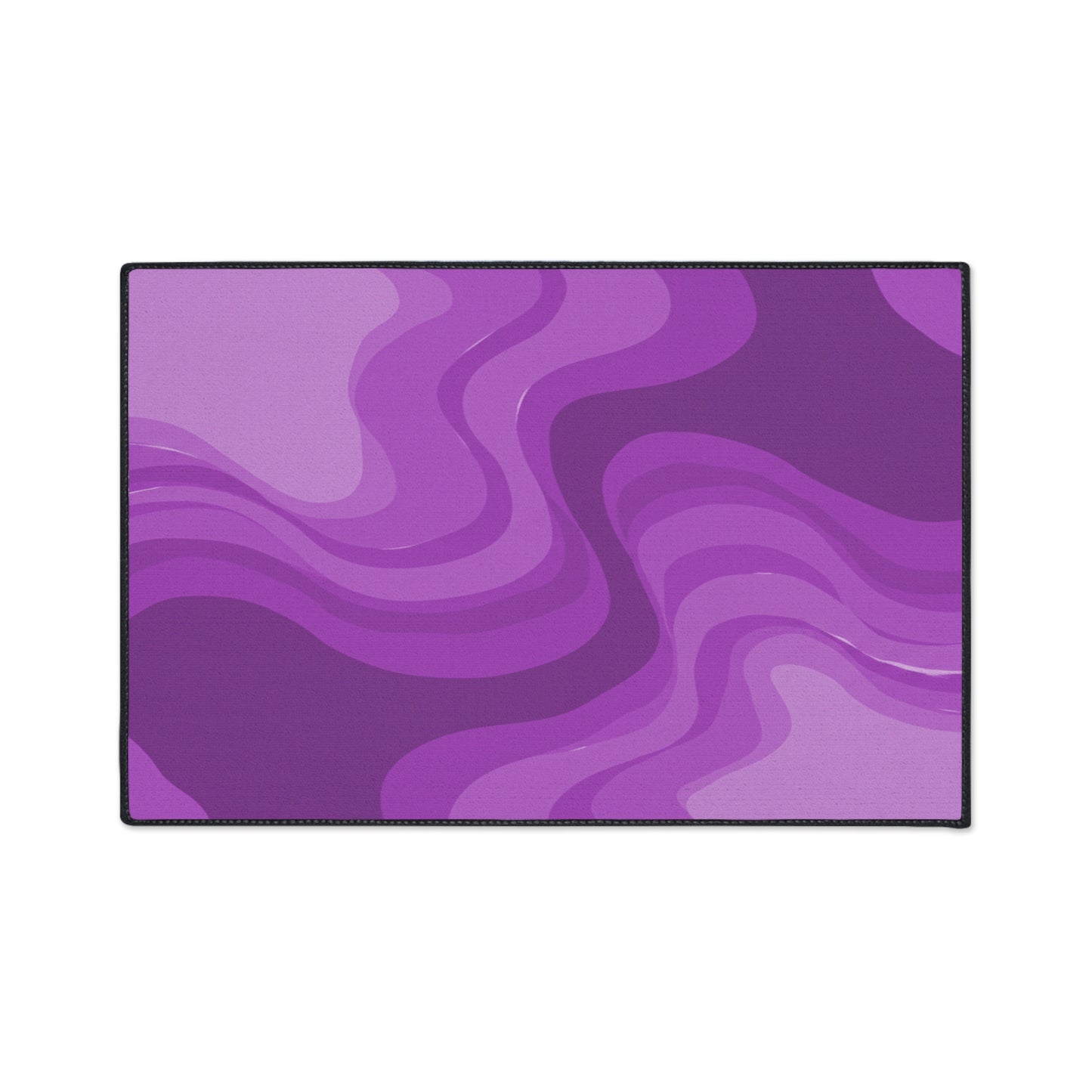 Wavey Purple Wavey 24" x 36" Heavy Duty Floor Mat