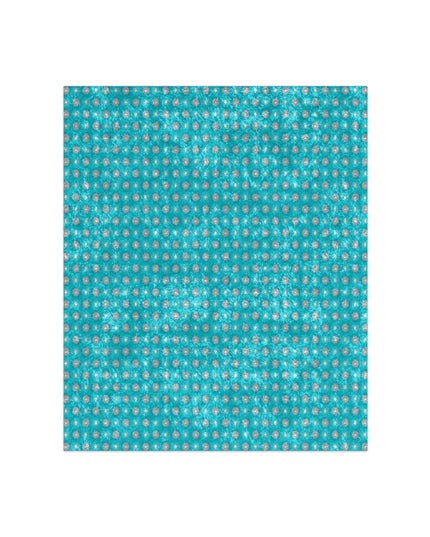 Tif Green Star-crossed Bodies Crushed Velvet Blanket, 50" x 60"