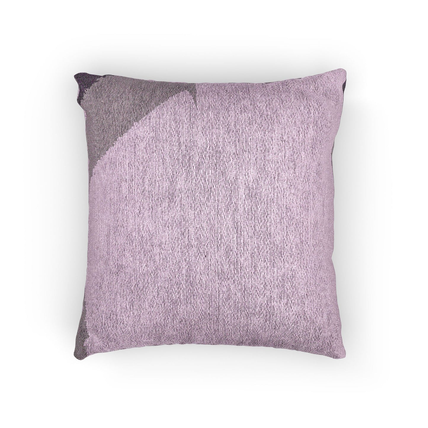 Soft Lavender Fade Woven Pillow, 17" x 18"