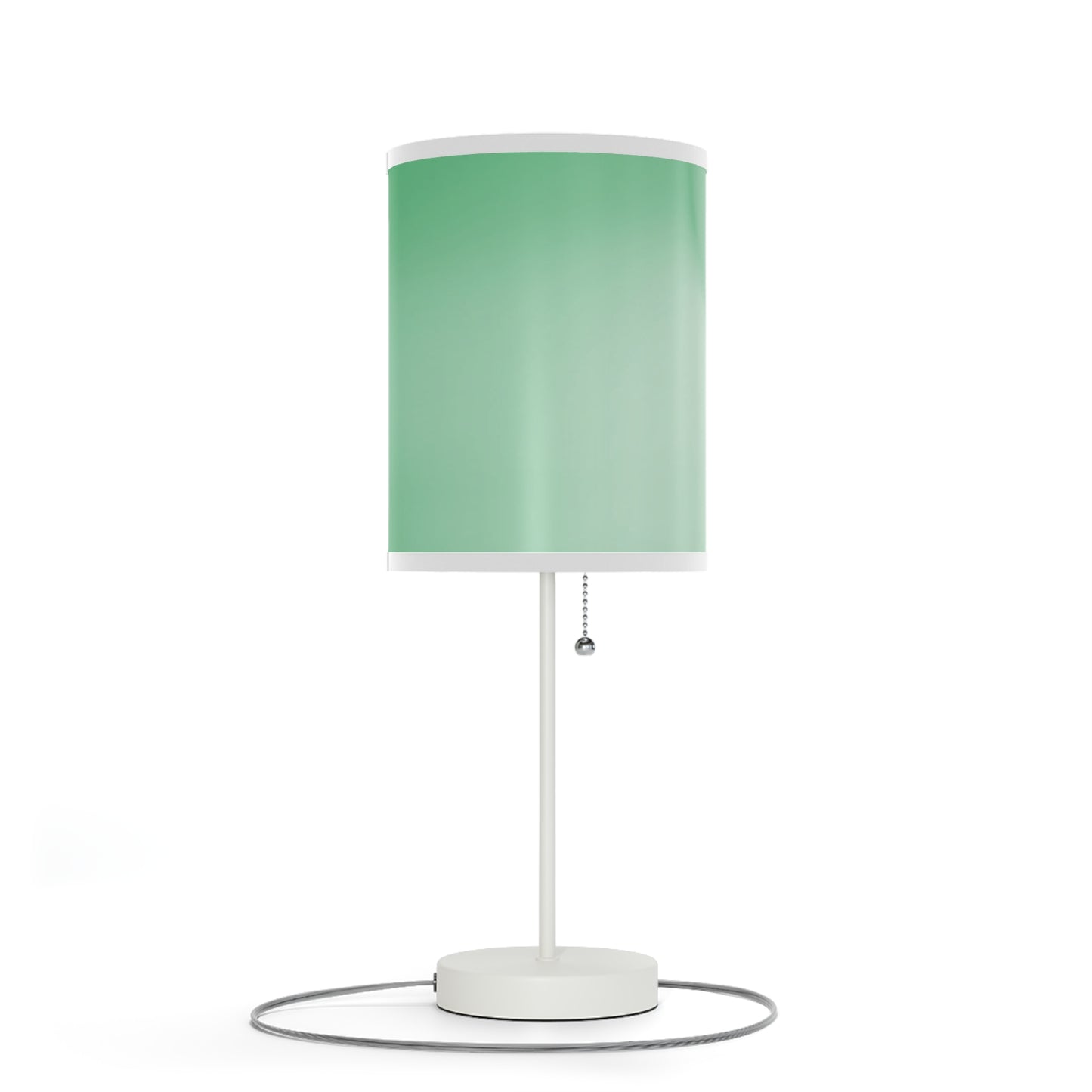 Mint Fade Table Lamp on a White or Silver Stand, US|CA plug
