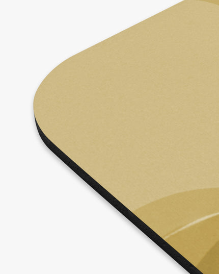 Brown Wavey Mouse Pad, 9" x 8" Rectangle