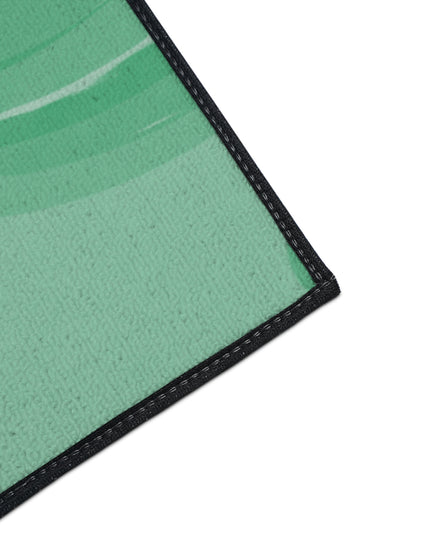 Mint Green Wavey 36" x 60" Heavy Duty Floor Mat