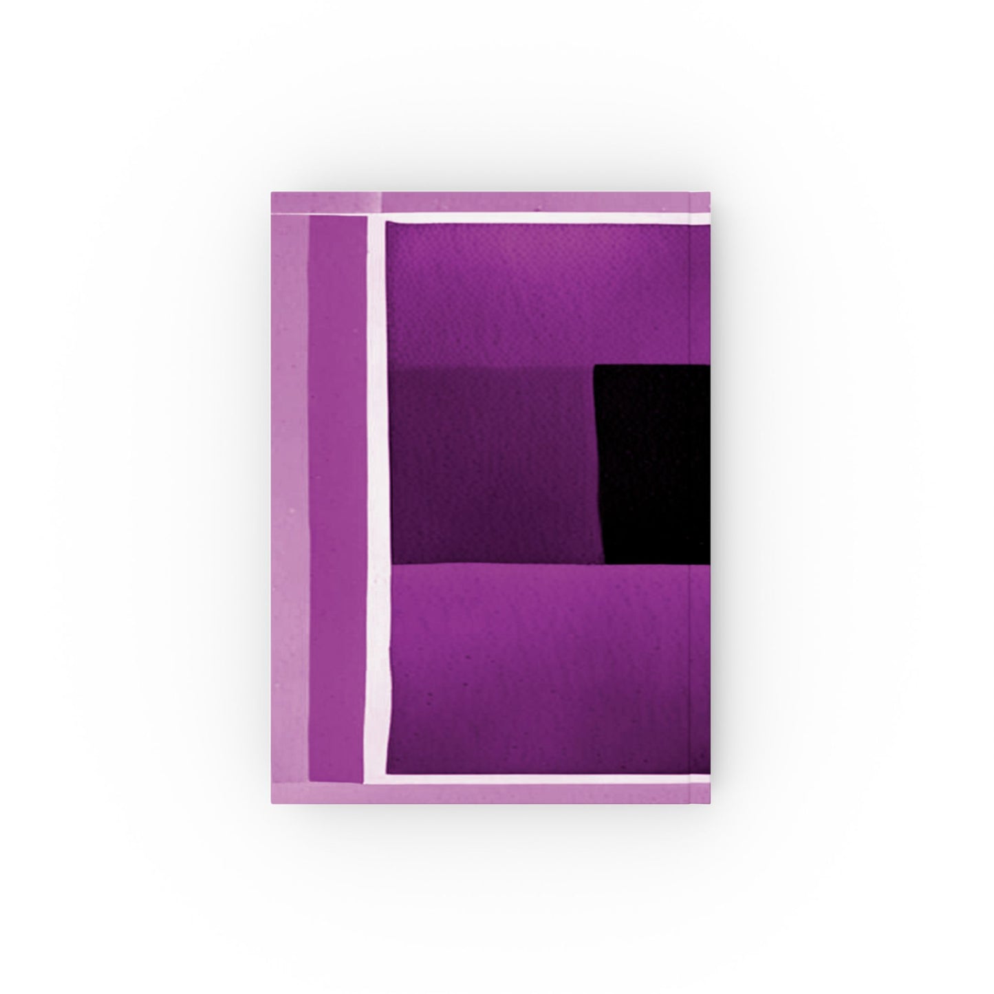Magenta Shadow 5.2" x 7.4" Hard Backed Journal with 128 blank pages