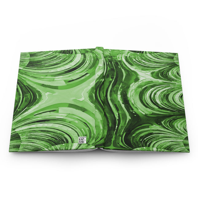 Uzi Spiral Mint Pastel 5.75" x 8" Hardcover Journal Matte with 150 lined pages