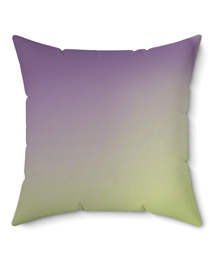 Purple Golden Fade 20" x 20" Faux Suede Square Pillow