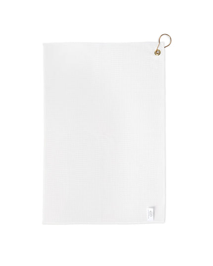 Pastel Hot Peach Patches 16" x 24" Golf Towel