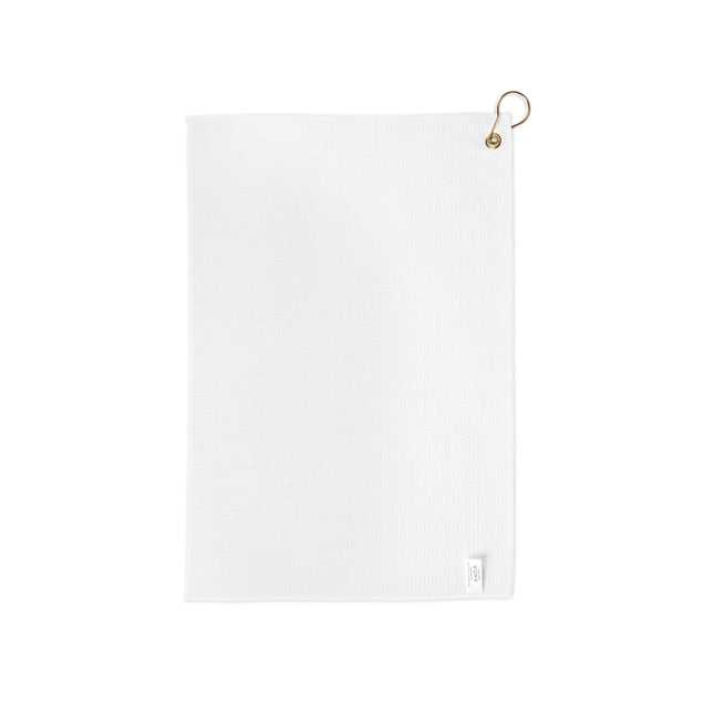 Pastel Hot Peach Patches 16" x 24" Golf Towel