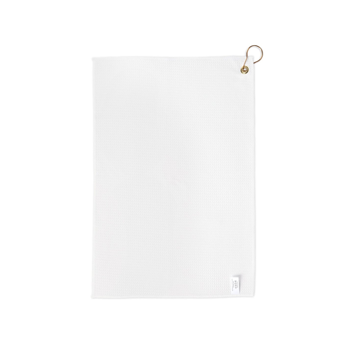 Pastel Hot Peach Patches 16" x 24" Golf Towel