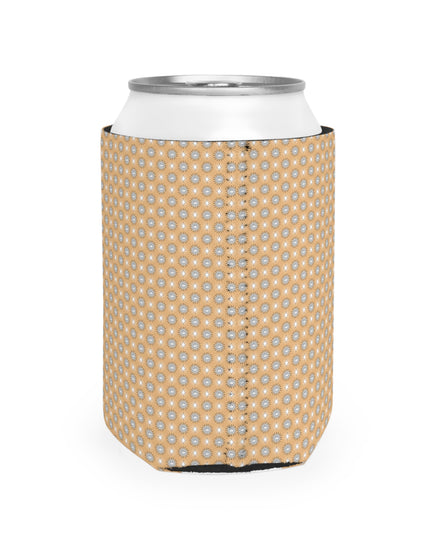 Tan Sunset Star-crossed Bodies 12 oz Can Cooler Sleeve