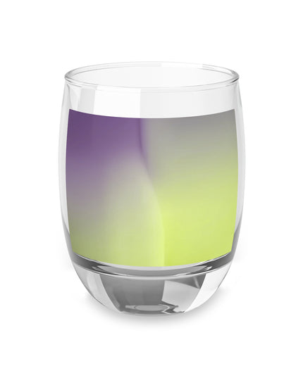 Purple Golden Fade Whiskey Glass, 6 oz
