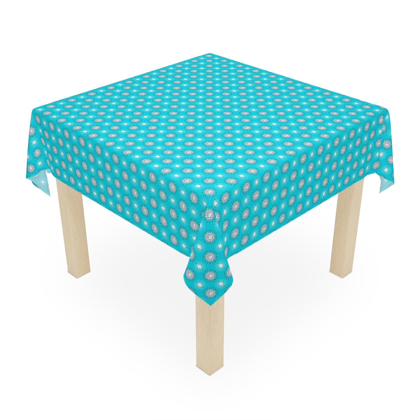 Tif Green Star-crossed Bodies Tablecloth, 55" x 55"
