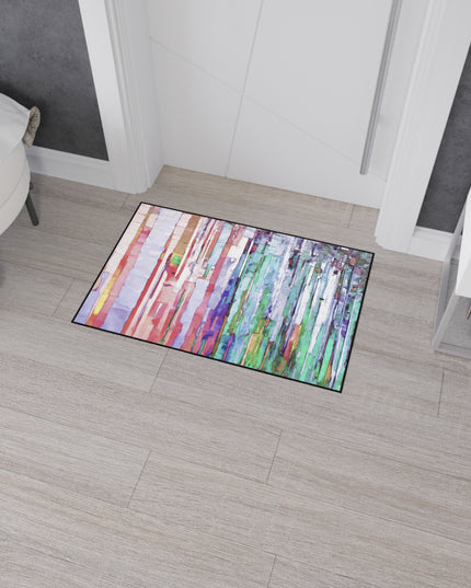 Striped Pastels 24" x 36" Heavy Duty Floor Mat