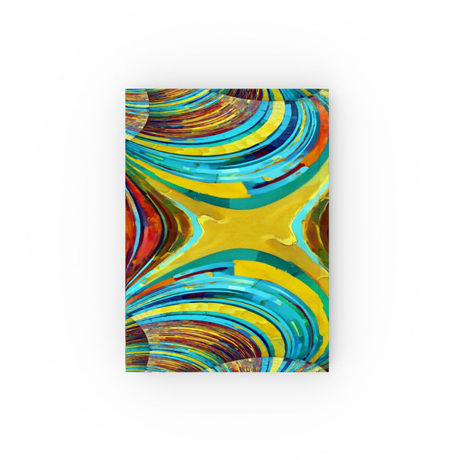 Uzi Spiral Alpha 5.2" x 7.4" Hard Backed Journal with 128 blank pages