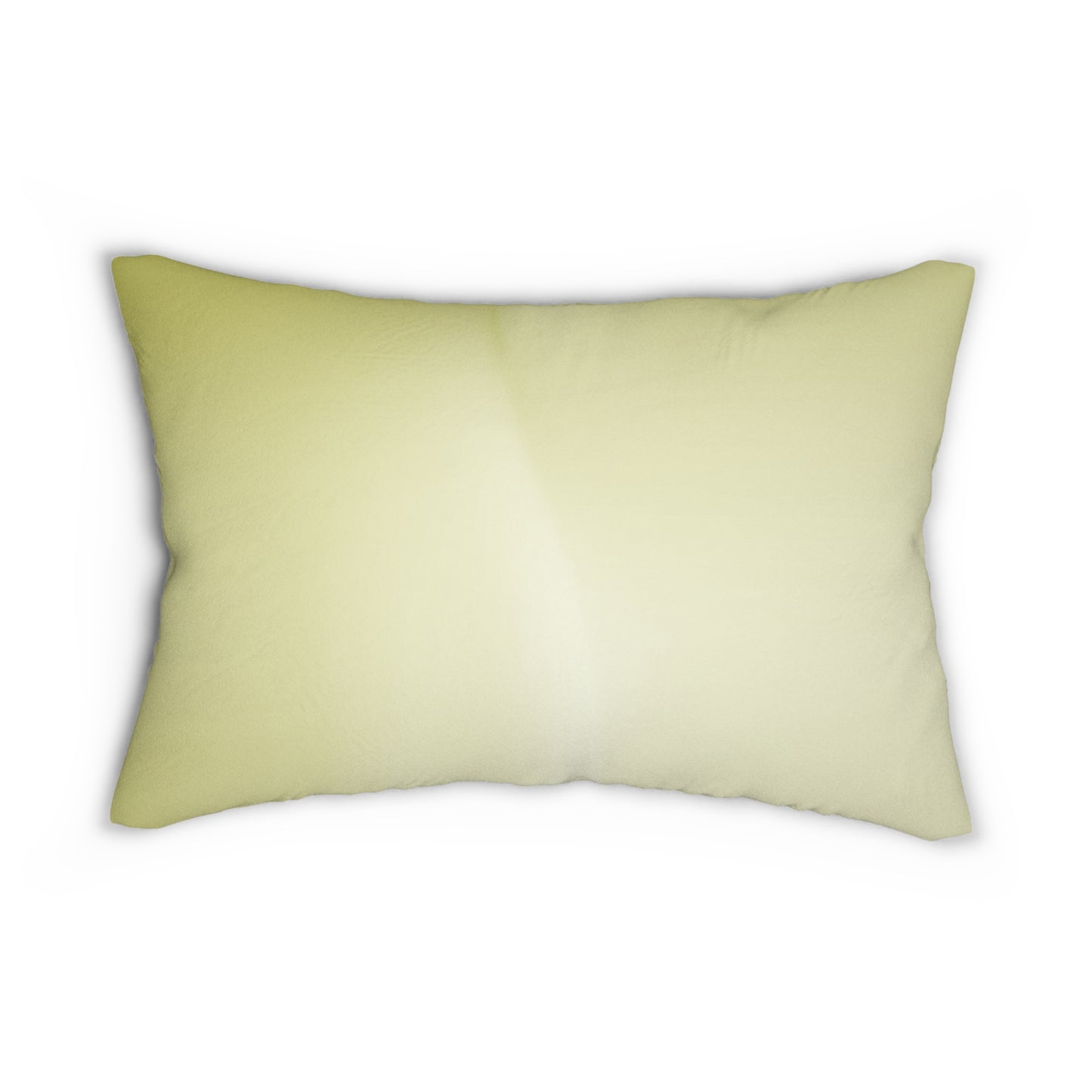 Lemon Fade Spun Polyester Lumbar Pillow, 20" x 14"