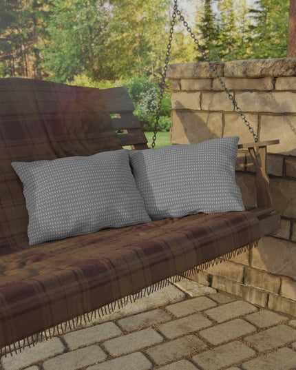 Desaturated Star-crossed Bodies Outdoor Pillow, 20" x 14"