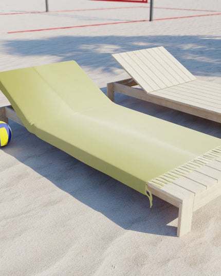 Lemon Fade 38" × 81" Boho Beach Cloth