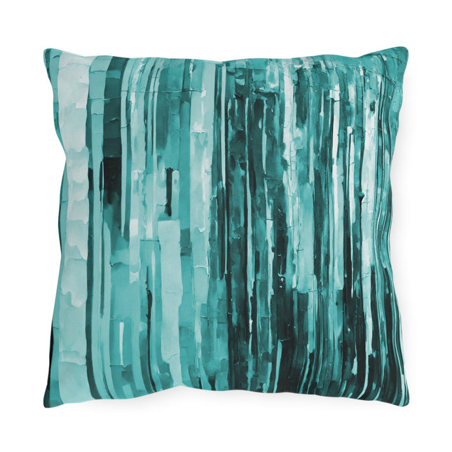 Striped Tif Pastel 16" x 16" Outdoor Pillow