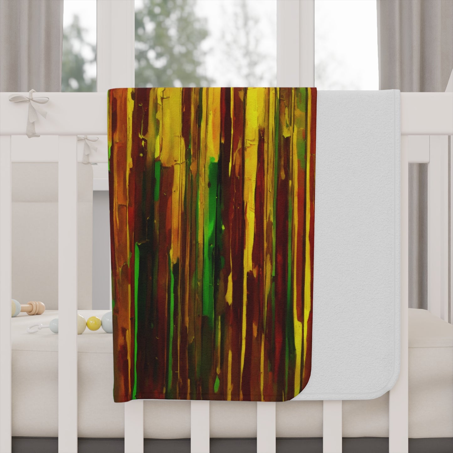 Striped Beta Toddler Blanket, 30" x 40"