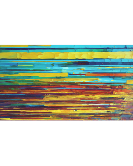Striped Alpha 30" x 60" Mink-Cotton Towel (50% polyester, 50% cotton)