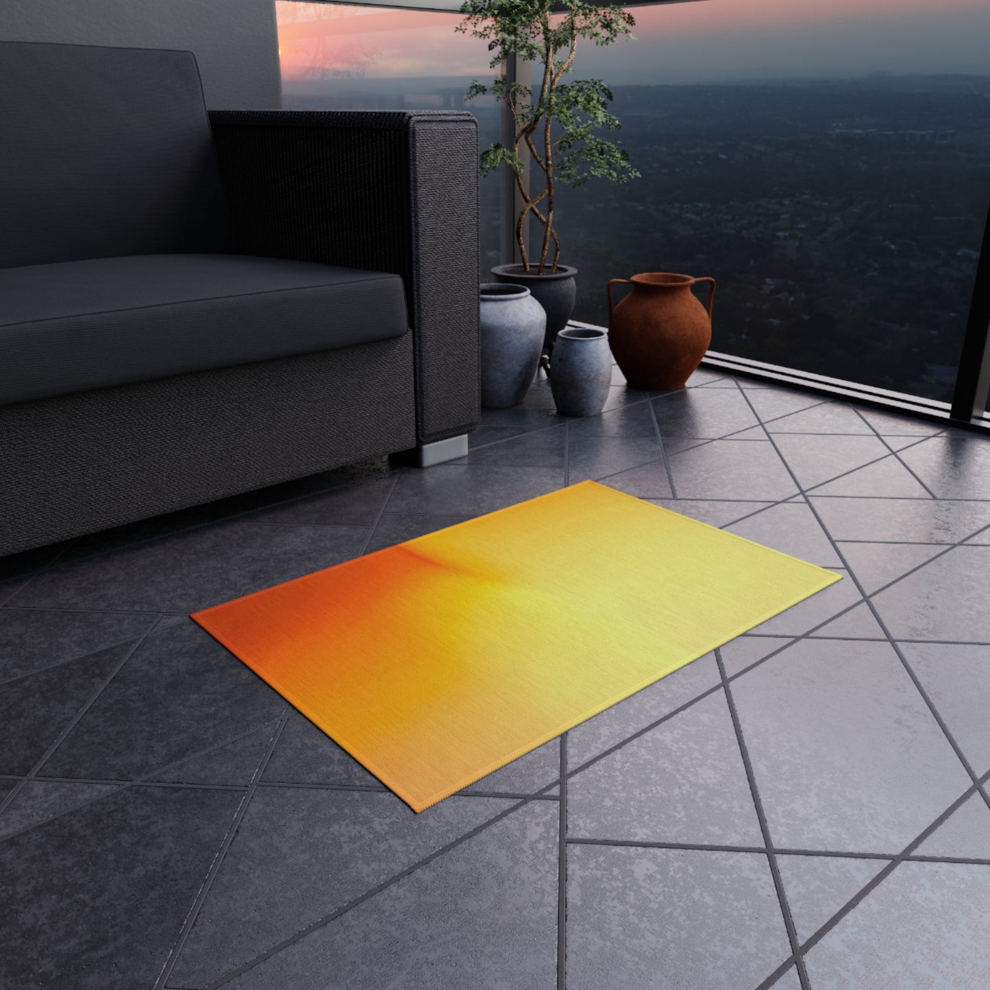 Phoenix Fade Outdoor Rug, 24" x 36"