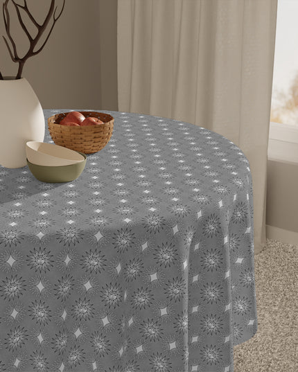 Desaturated Star-crossed Bodies Tablecloth, 55" x 55"