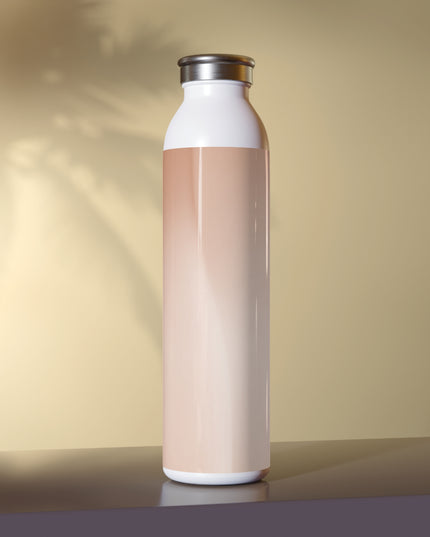 Soft Fade Slim Water Bottle, 20 oz White