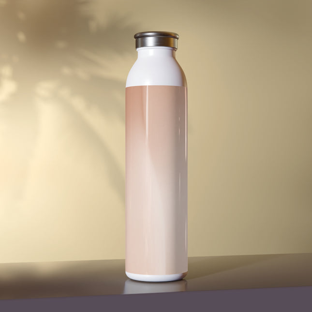 Soft Fade Slim Water Bottle, 20 oz White