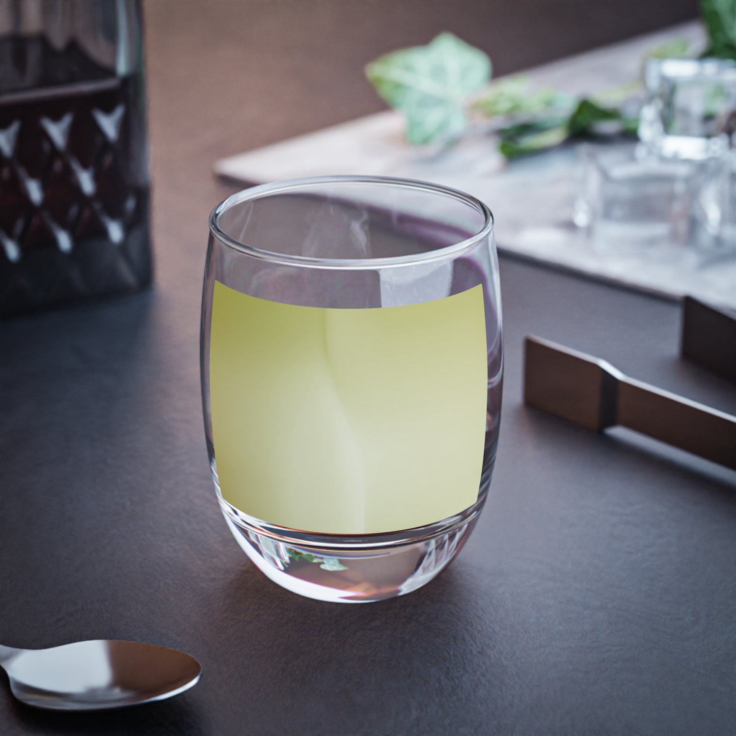Lemon Fade Whiskey Glass, 6 oz