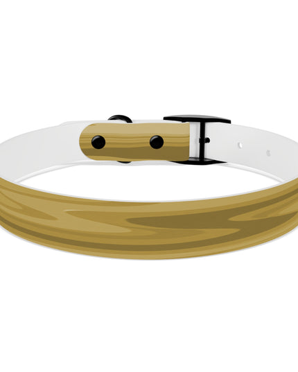 Brown Wavey Large Dog Collar