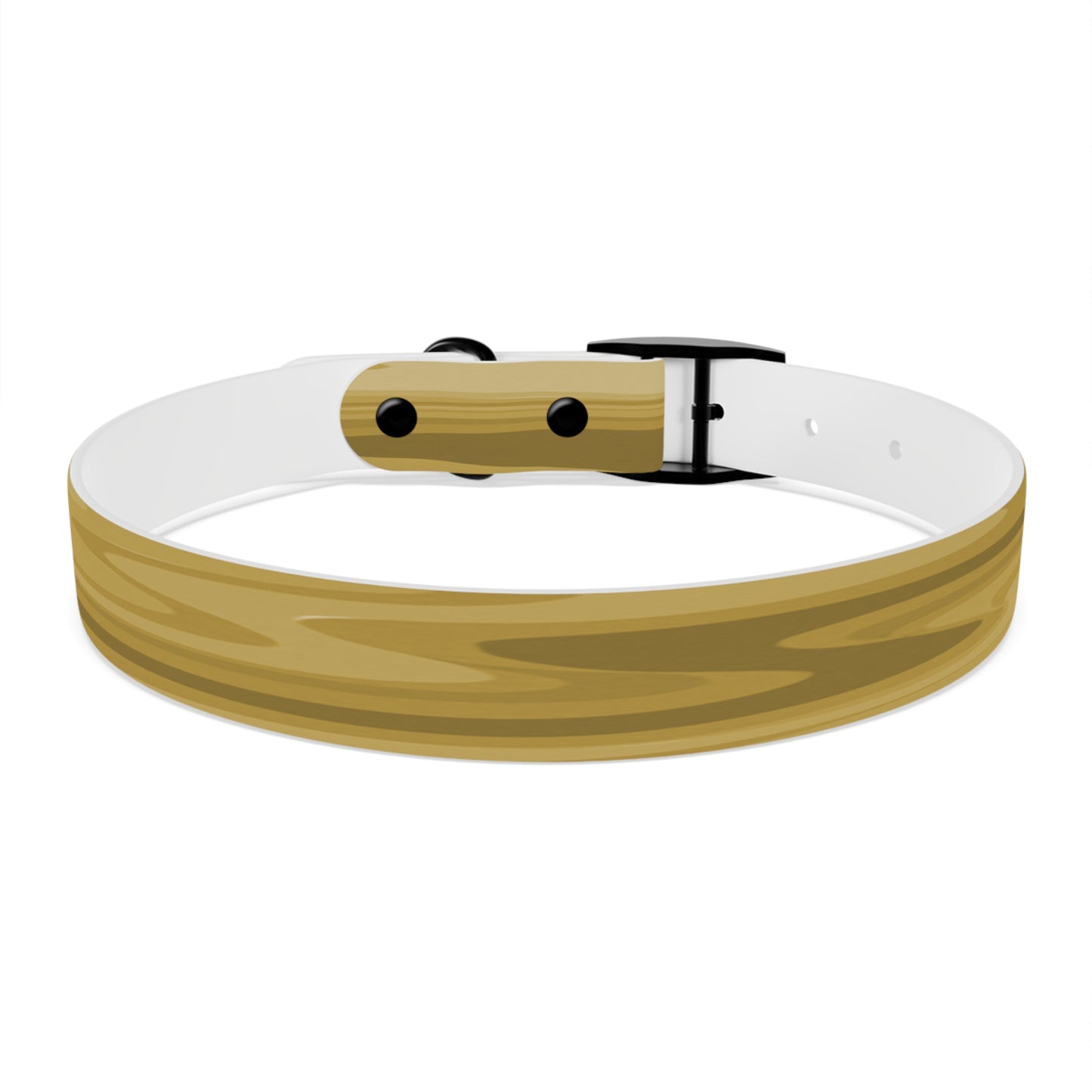 Brown Wavey Large Dog Collar