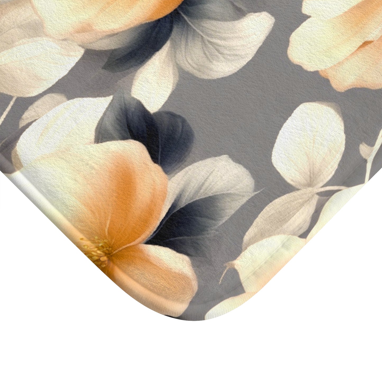 Soft Blossom Floral Bunch 24" x 17" Bath Mat