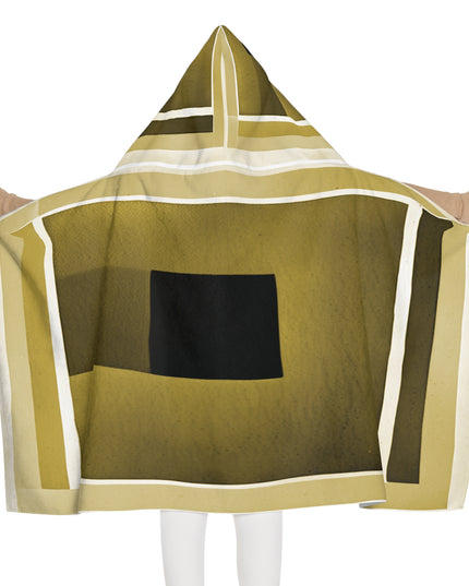 Tan Shadow Youth Hooded Towel, 24" x 48"