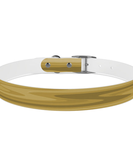Brown Wavey Extra Large Dog Collar
