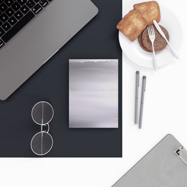 Sephia Sea Dark Fog 5.2" x 7.4" Hard Backed Journal with 128 blank pages