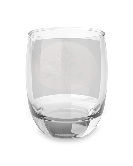 Soft Maple Leaf Whiskey Glass, 6 oz